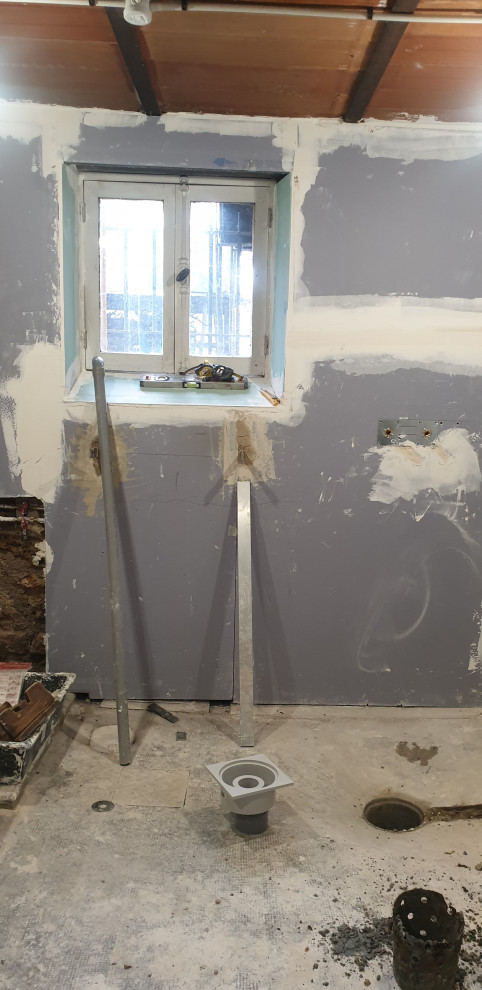 Conception et installation d'une douche
