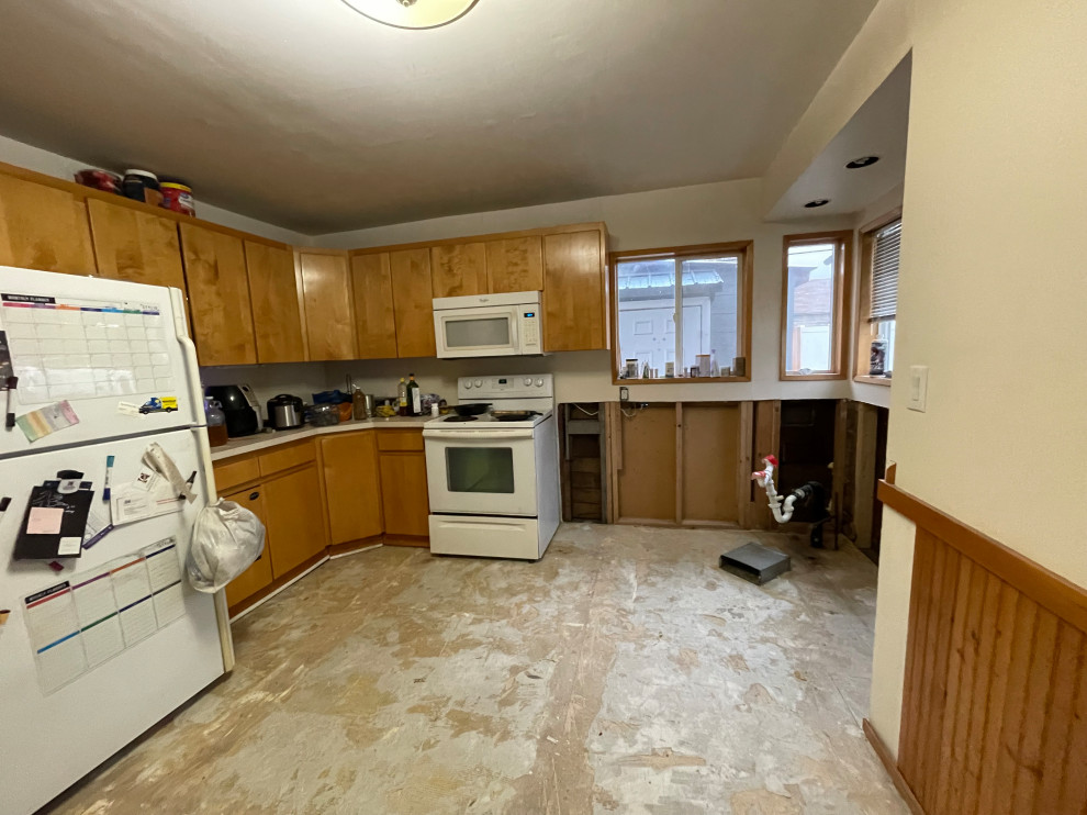 Partial kitchen remodel