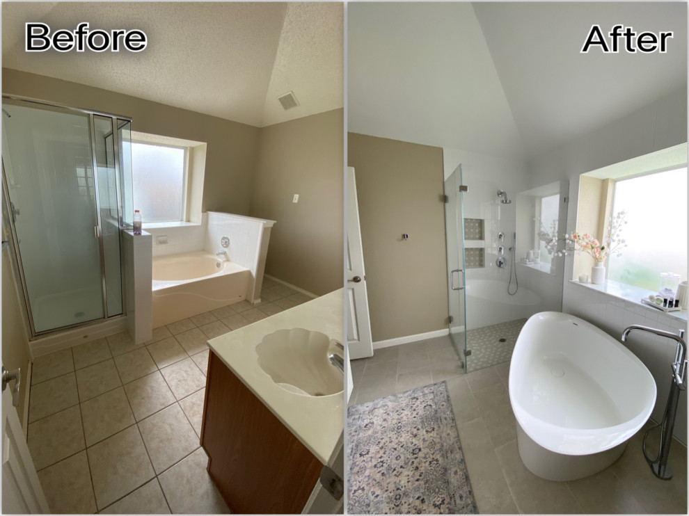 Before & After - Bathroom Remodel