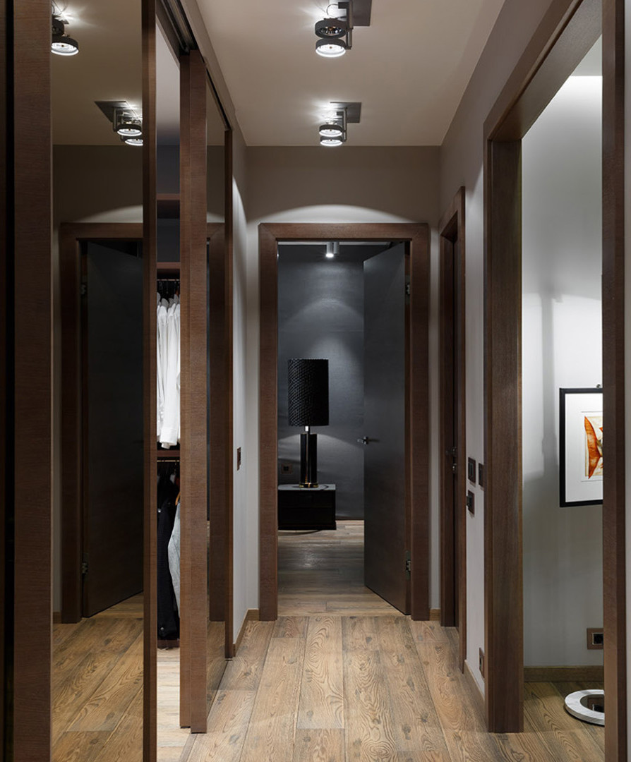 Брутальная квартира в ЖК Смольный Парк