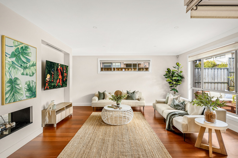 This is an example of a contemporary living room.