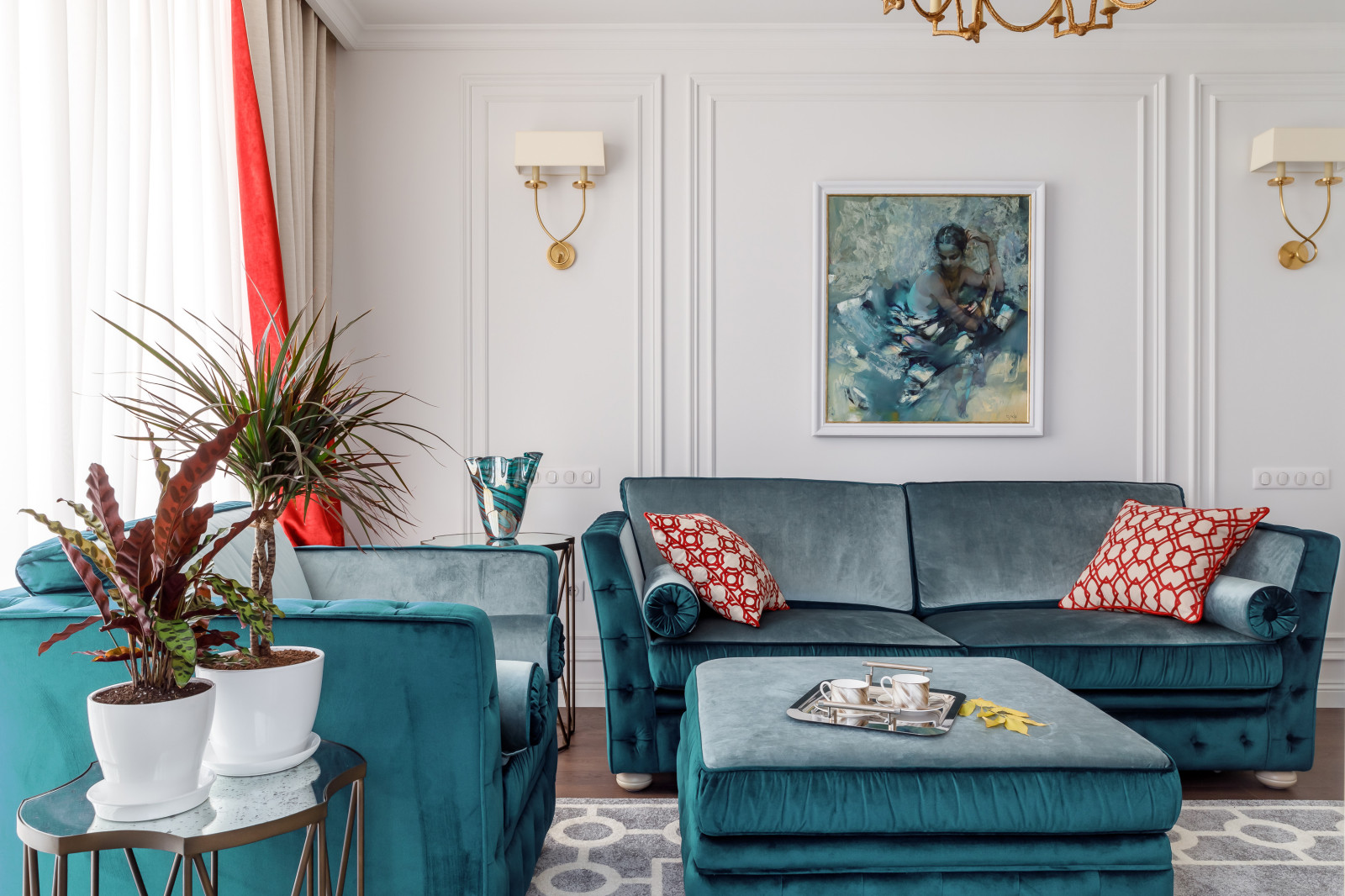 Квартира на ул. Кондратенко, гостиная