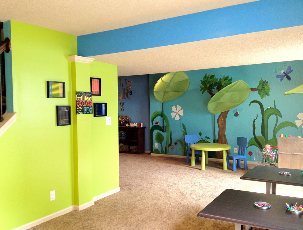 Photo of a modern kids' room in Kansas City.