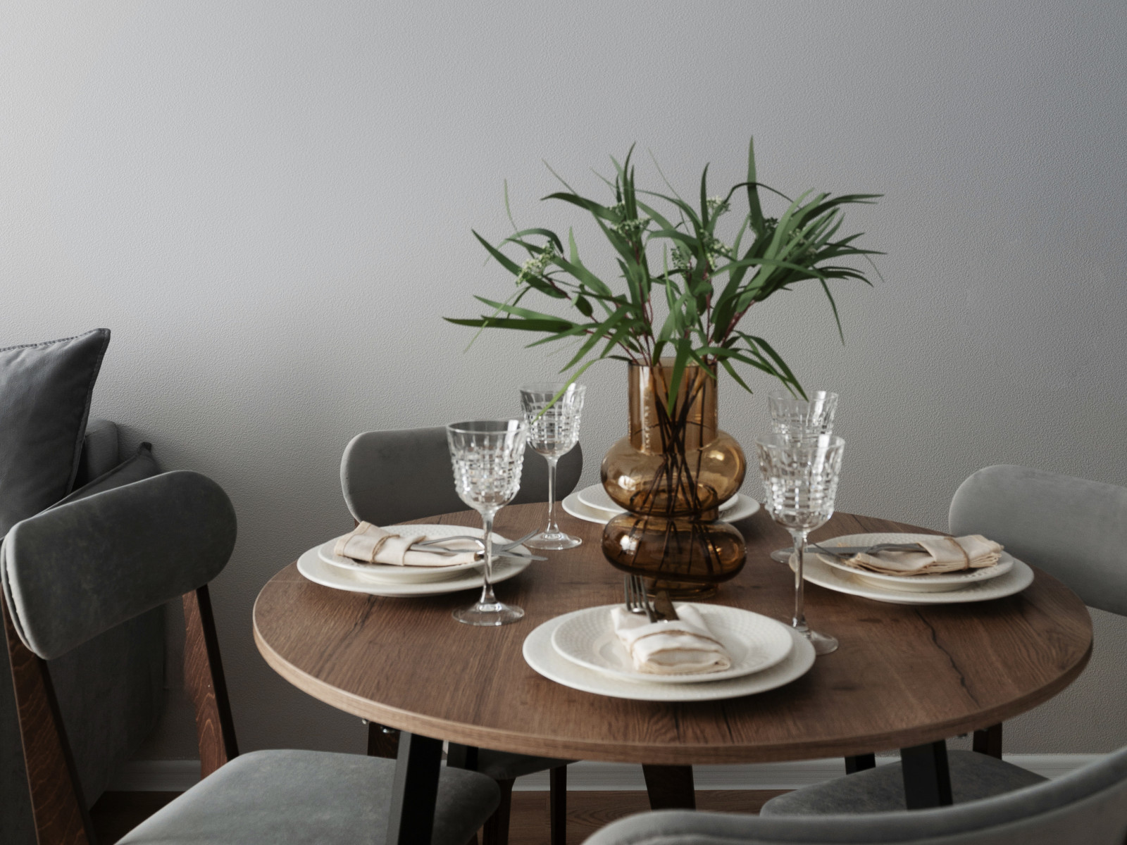 Трехкомнатная квартира для аренды на Амурской