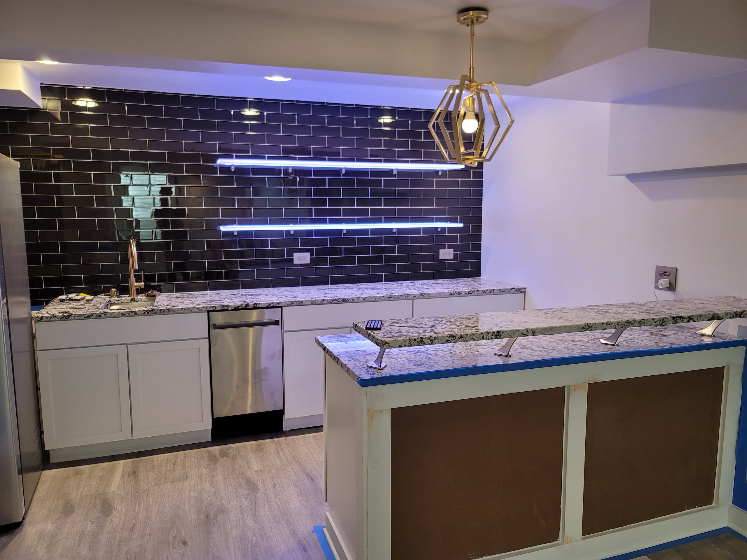 Bolingbrook Basement Bar
