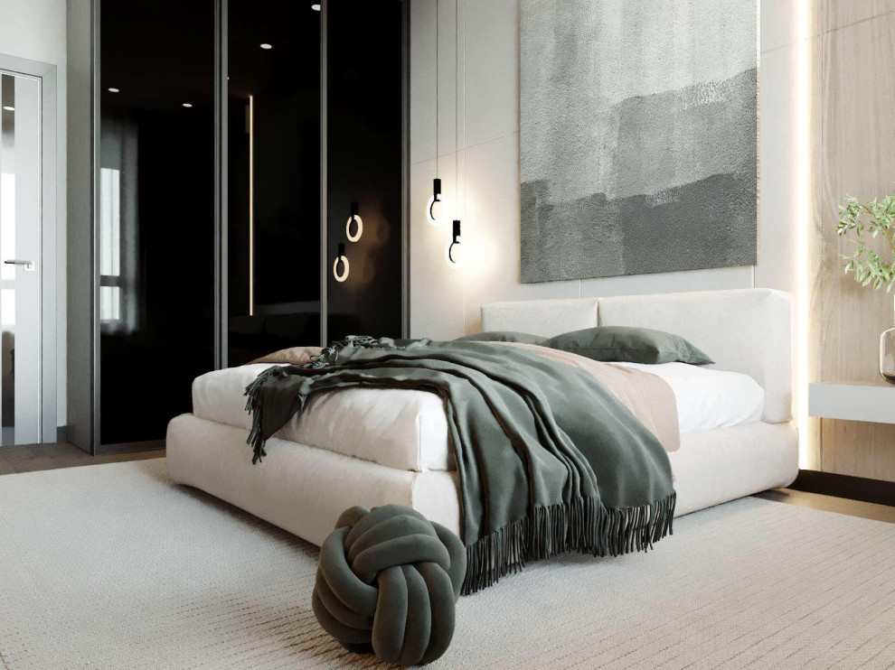 Дизайн-проект  квартира в ЖК «Живописный» 56 м²