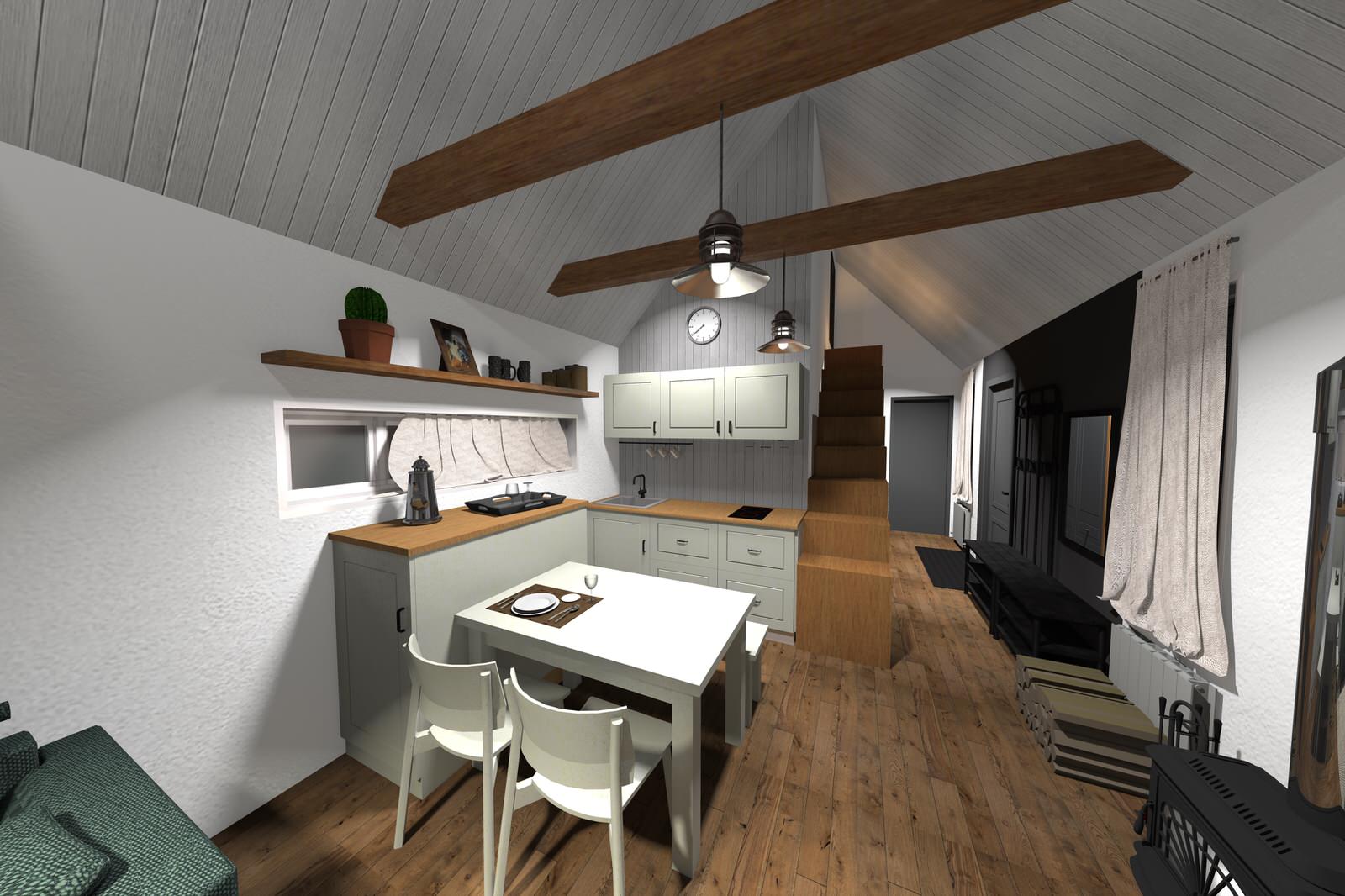 Домик на озере