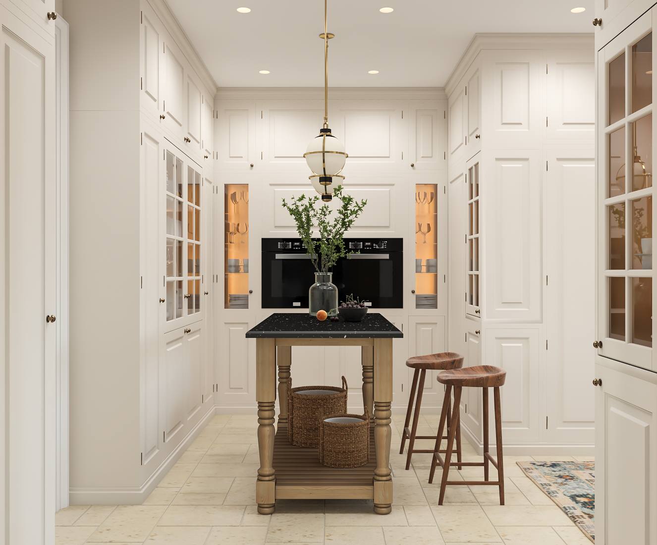 Концепция загородного дома на Рублево-Успенском шоссе/ Residence, Outside Moscow