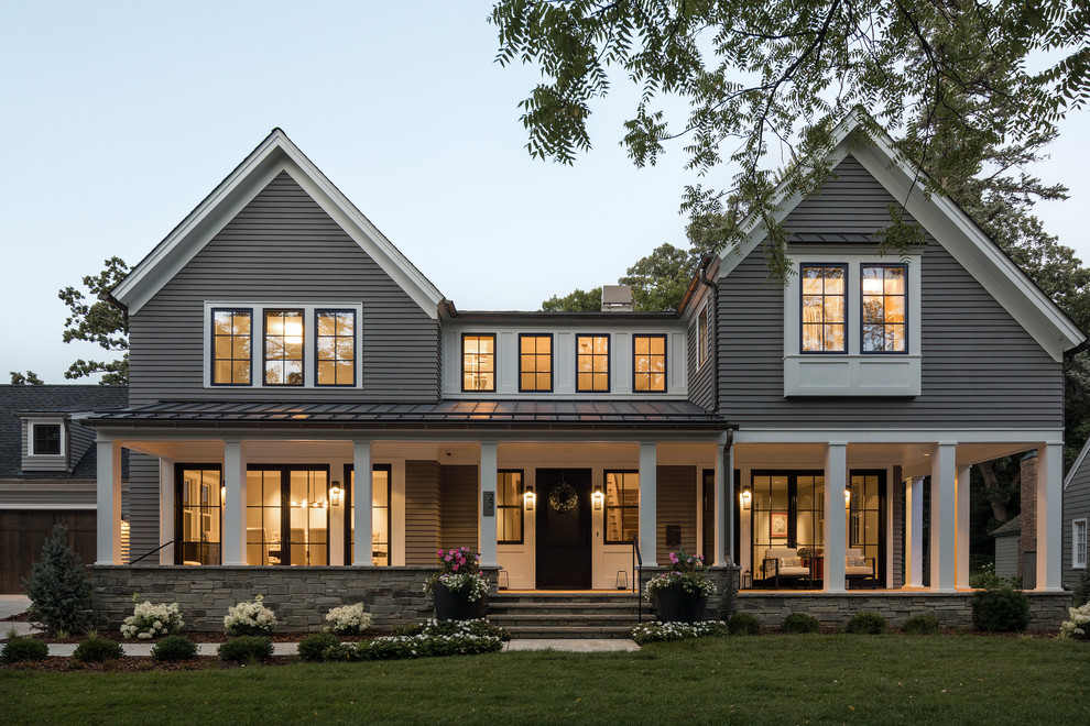 Woodland Road I New Construction Transitional Exterior Woodland Road I New Construction Transitional Exterior