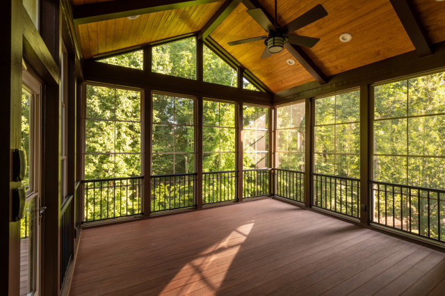 Porch Builders Near Bolingbrook american-traditional-veranda