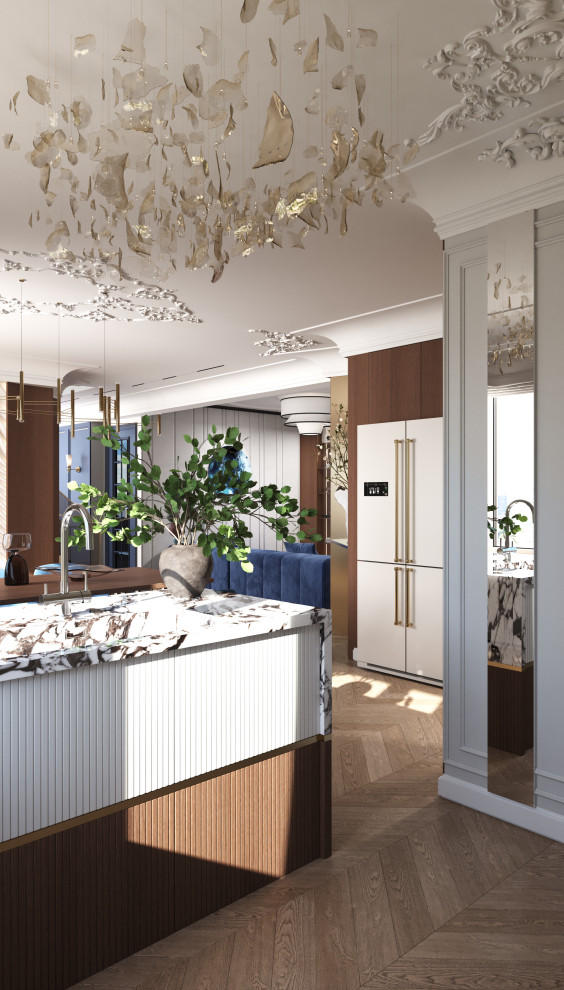 Интерьеры во французском стиле.