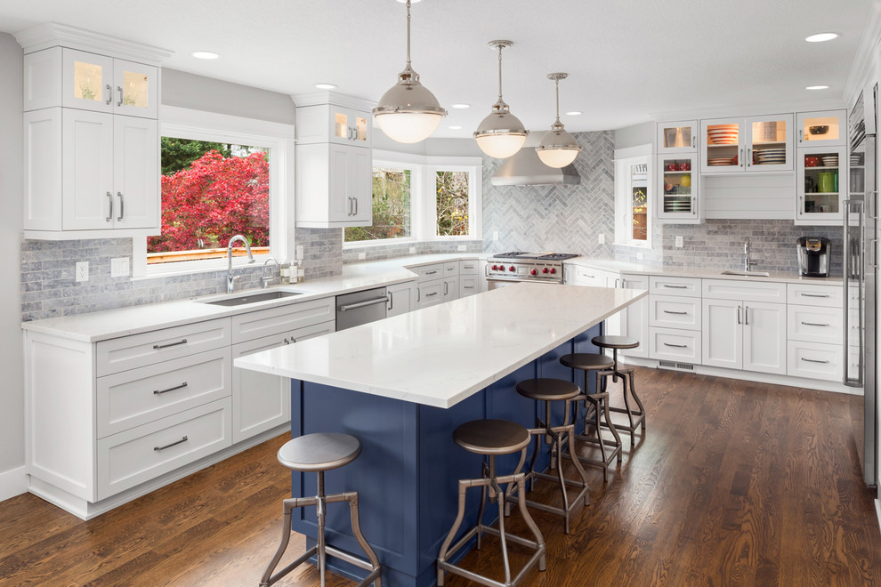 Beaverton Whole Home Remodel - Transitional - Kitchen ...