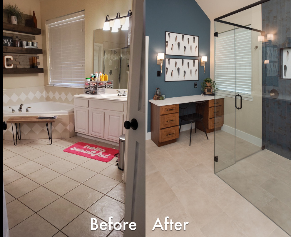 Blue Winged Teal - Master Bathroom
