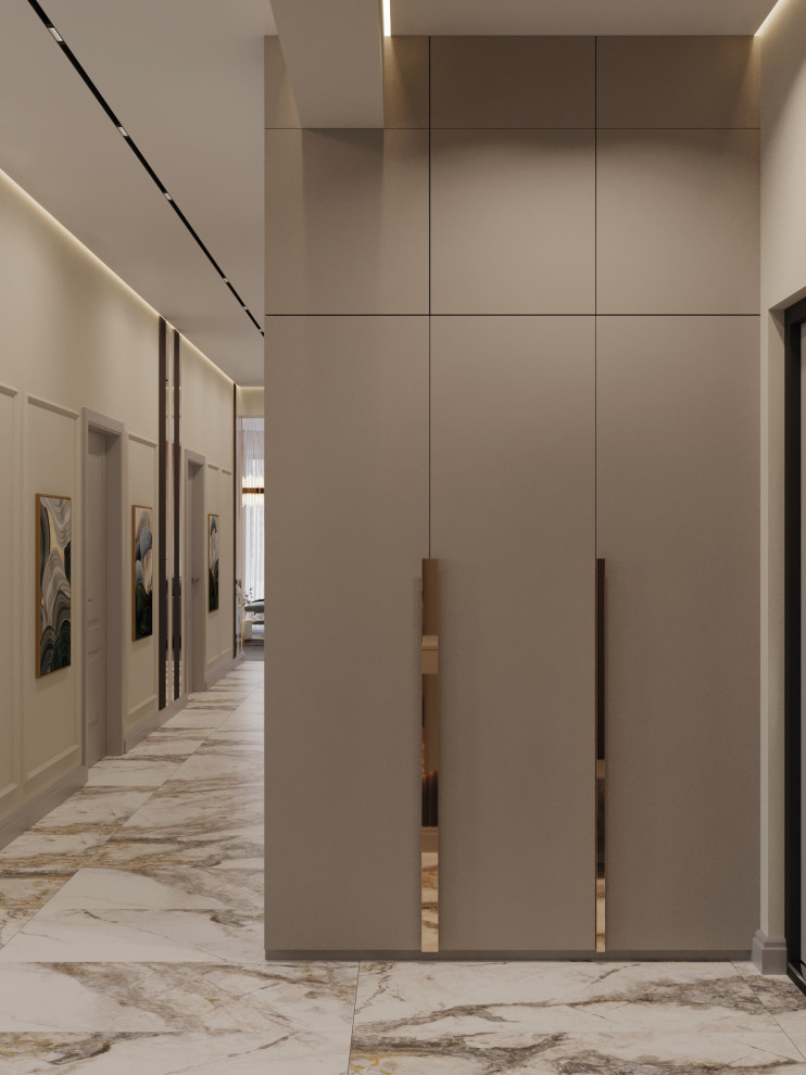 Современный проект квартиры 116 м² для семейной пары