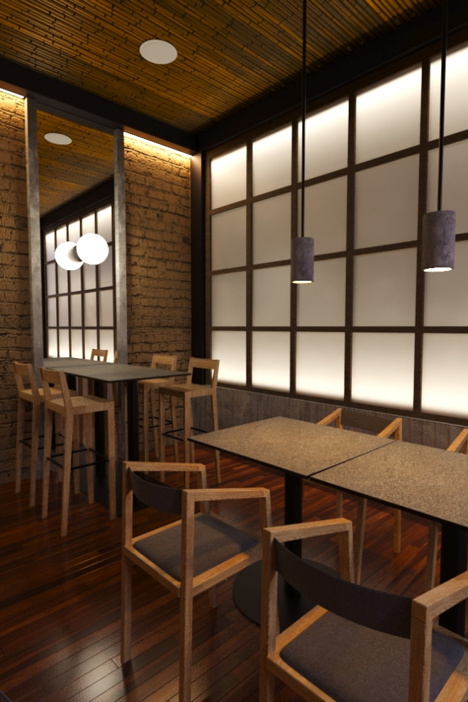 Визуализация ресторана