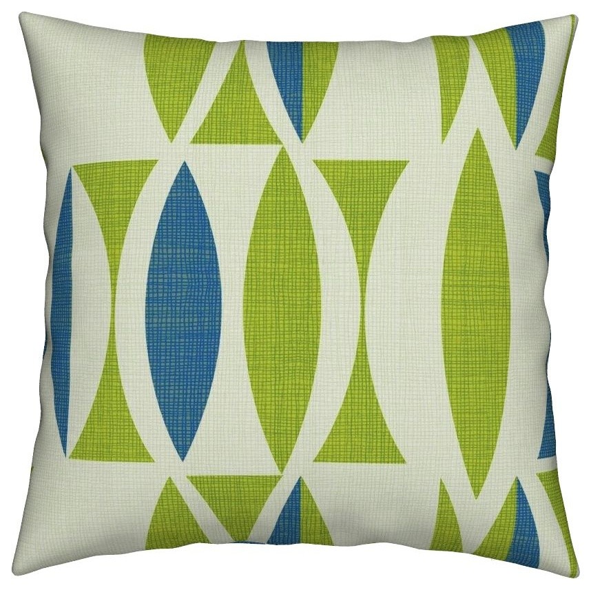 mint blue throw pillows