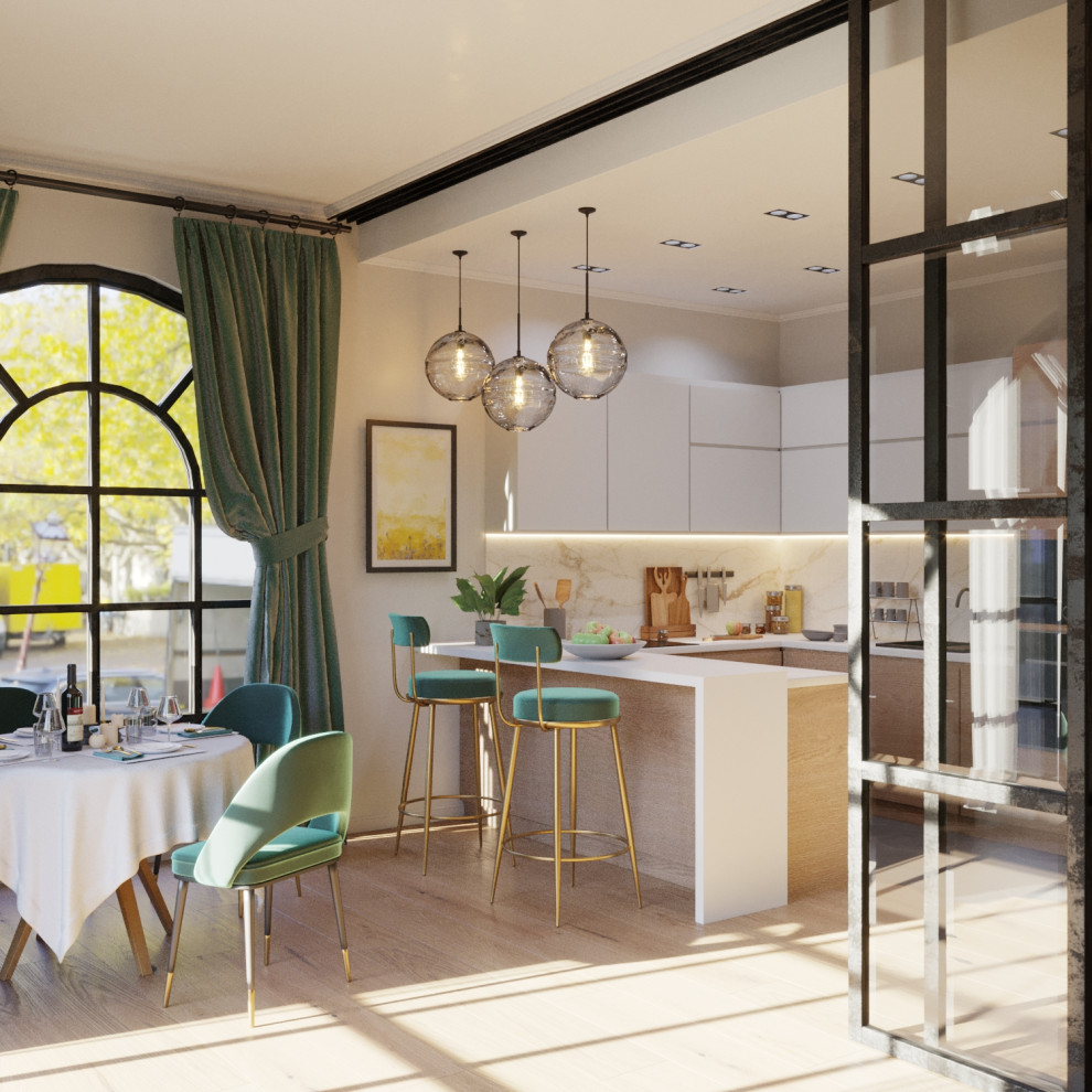 Трехмерная визуализация кухни