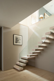 DIY Modern Stair Treads & Risers - Garrison Street Design Studio