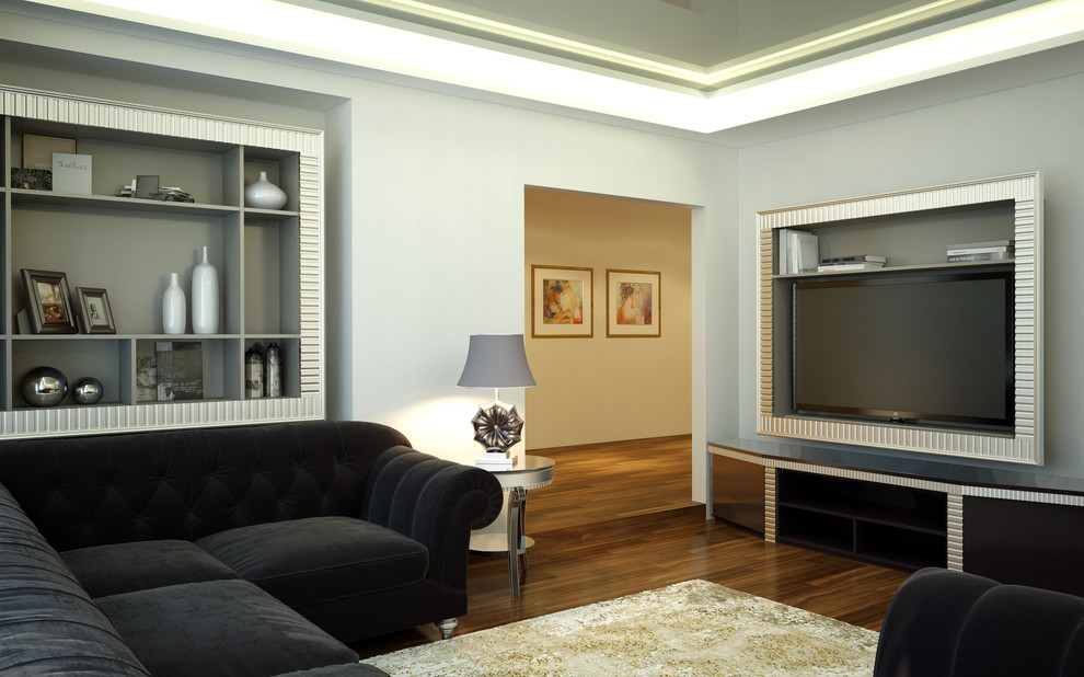 гостиная в стиле арт-деко