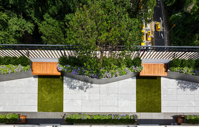 Central Park West Penthouse Terrace contemporary-terrace