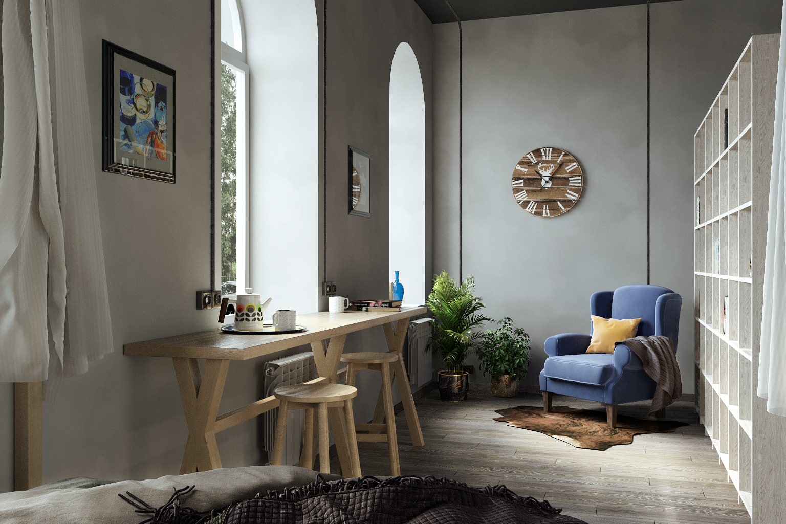 Студия в стиле лофт