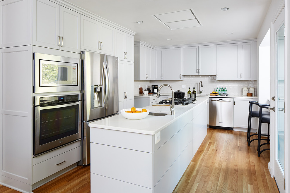 Inspiration for a transitional kitchen remodel in DC Metro