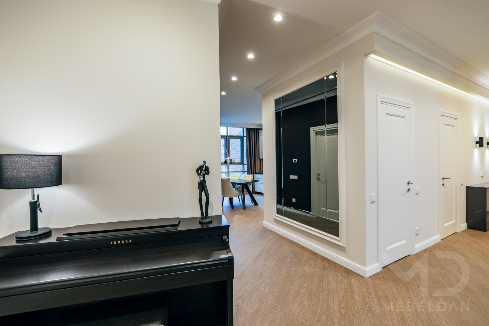 Мебель под ключ в одном стиле для квартиры 120м2