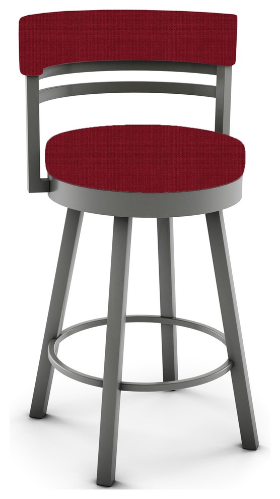 Round Swivel Counter Bar Stool Canadian Made, Counter Transitional