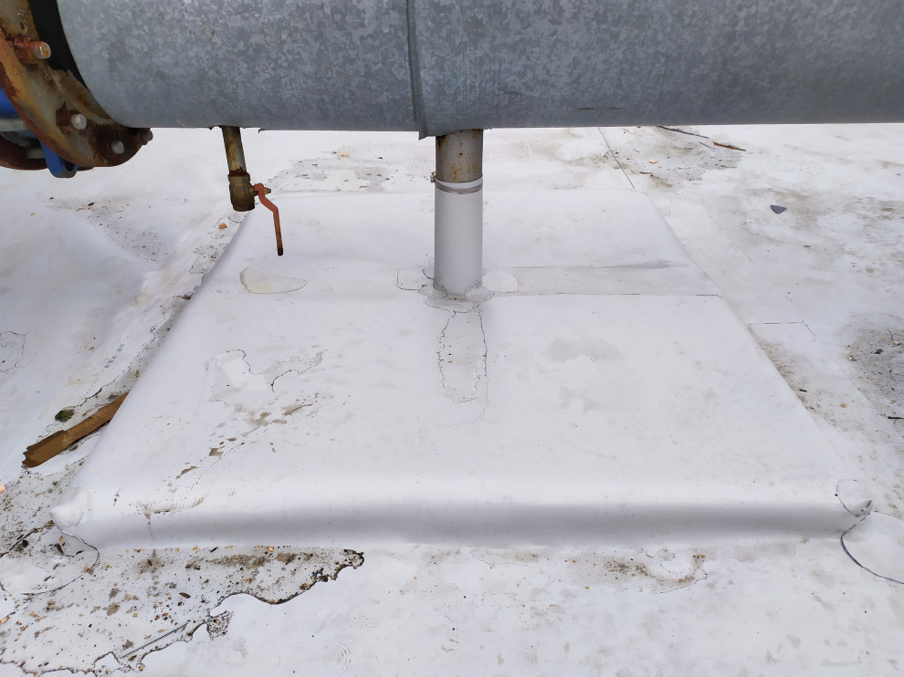 Мембранная кровля для ТРЦ "Комсомолл"