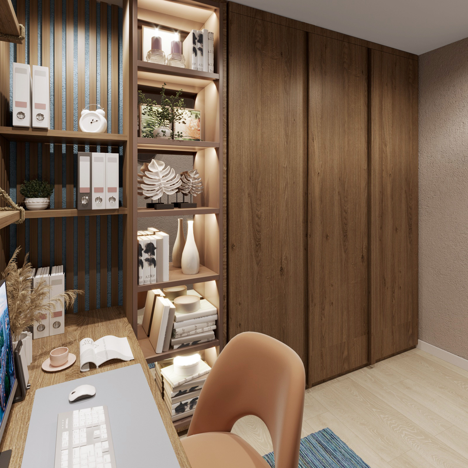 Современный интерьер с морскими мотивами