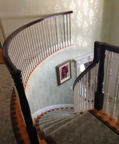 Hand-Painted Foyer