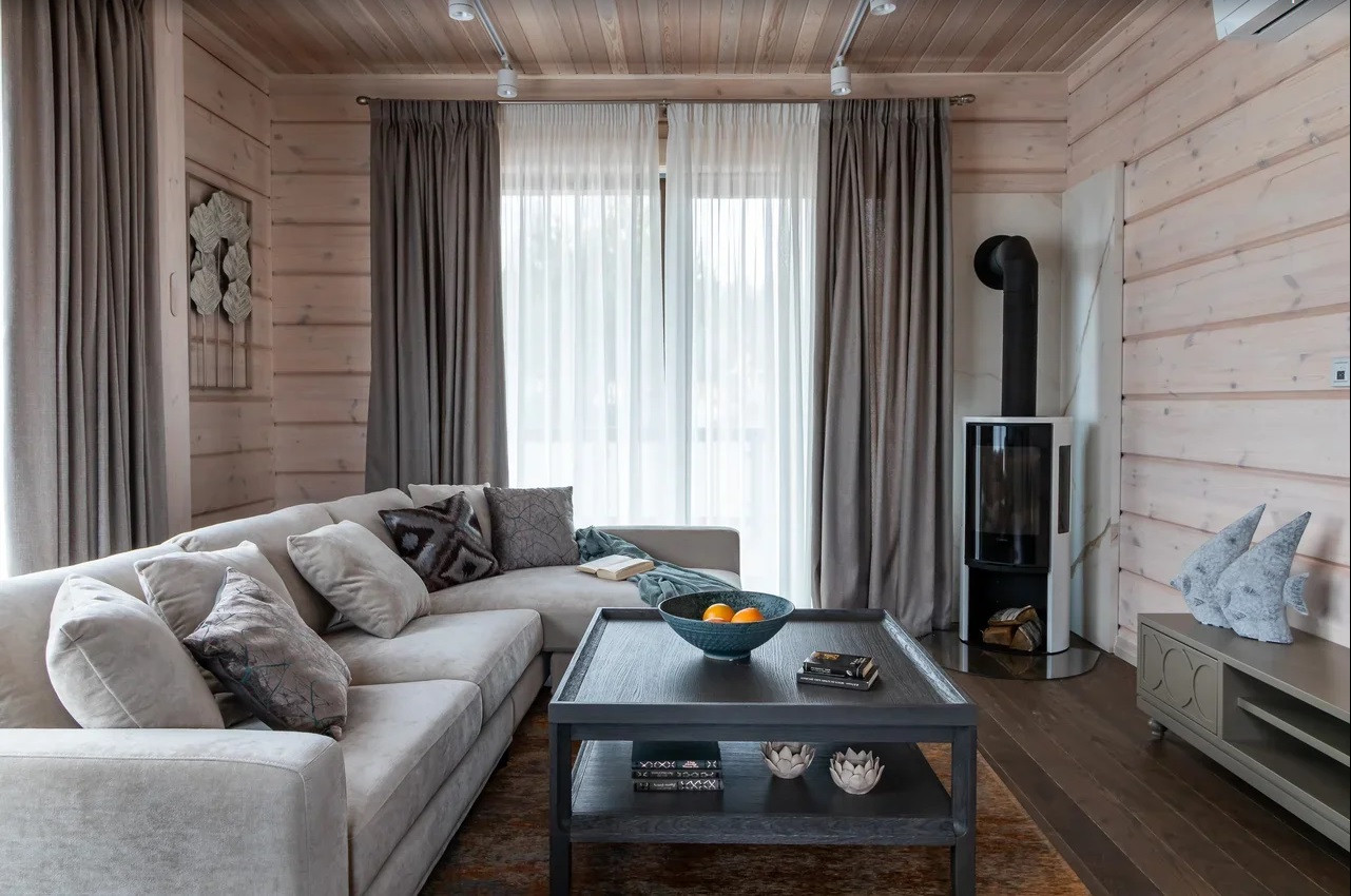 Гостевой дом из клееного бруса 166м2