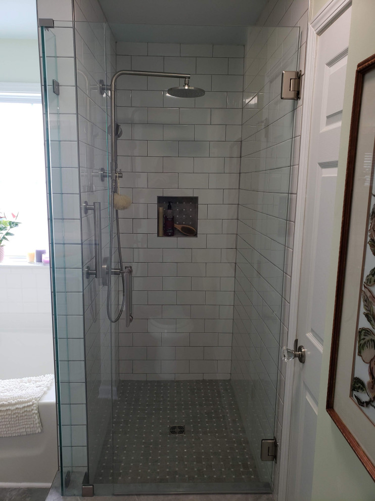 Transitional Master Bath & Powder Room Remodel