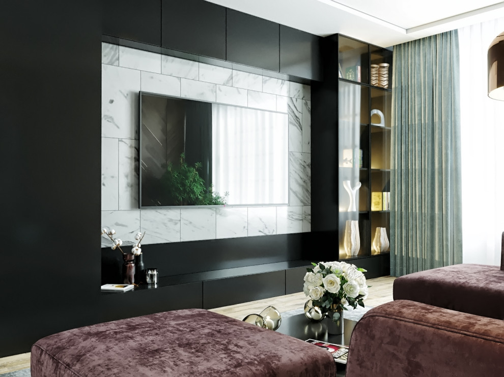 В современном  стиле