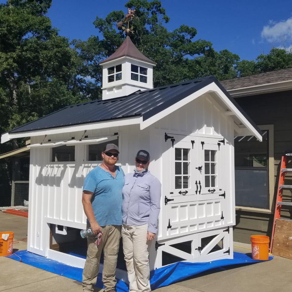 Custom Chateau Poulet (Chicken Coop)
