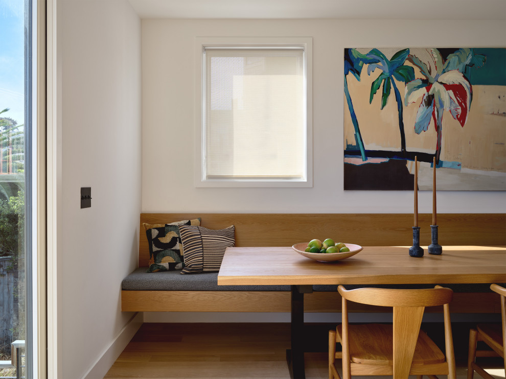 Inspiration for a mid-century modern dining room remodel in San Francisco