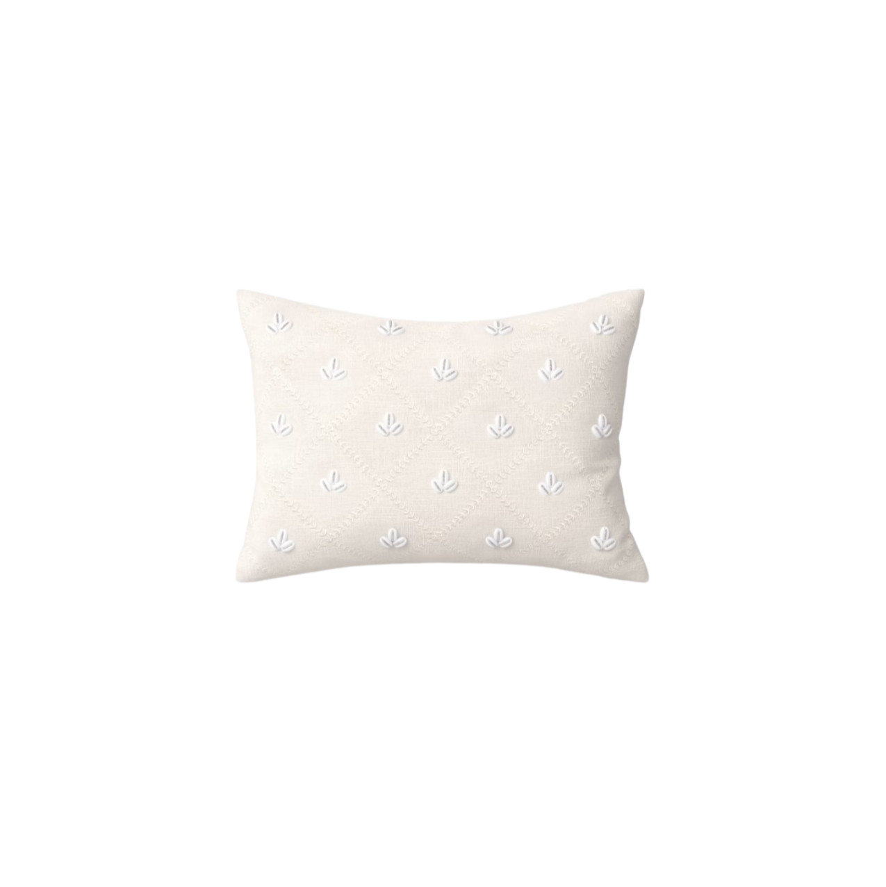 Retailer: Target | Lumbar Embellished Shell Throw Pillow Cream - Threshold™ designed with Studio McGee