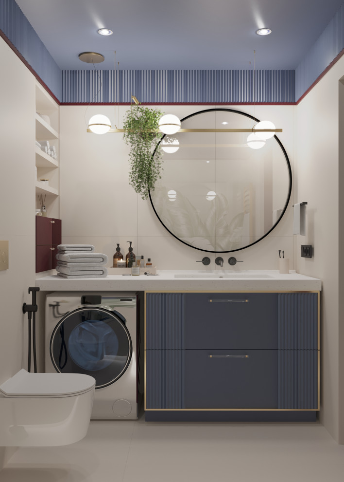 Яркая хрущёвка 45 кв.м для молодой пары