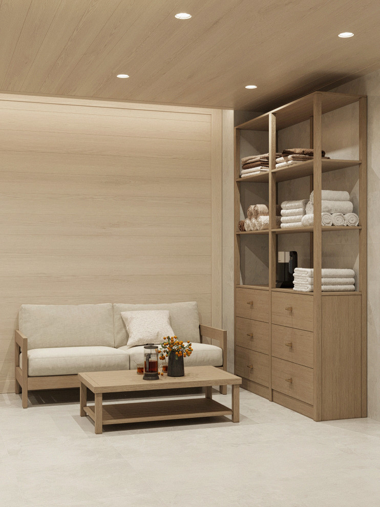 Зона отдыха с бассейном и сауной