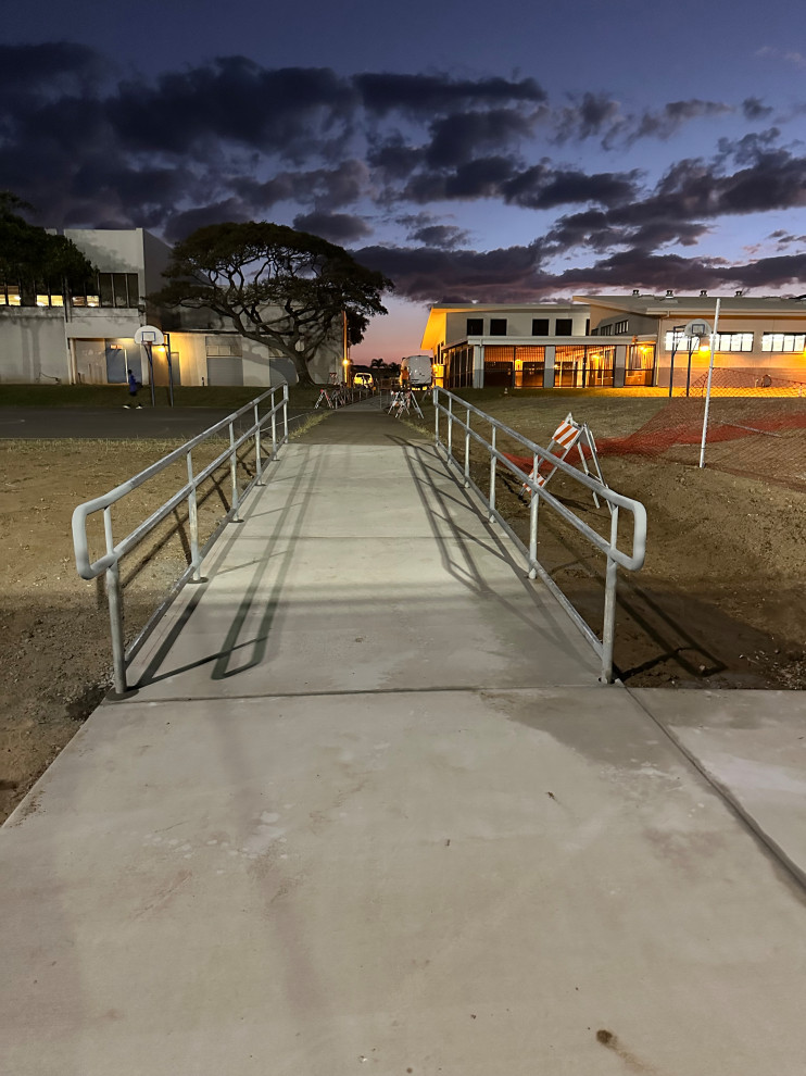 Maui High School - Handrails