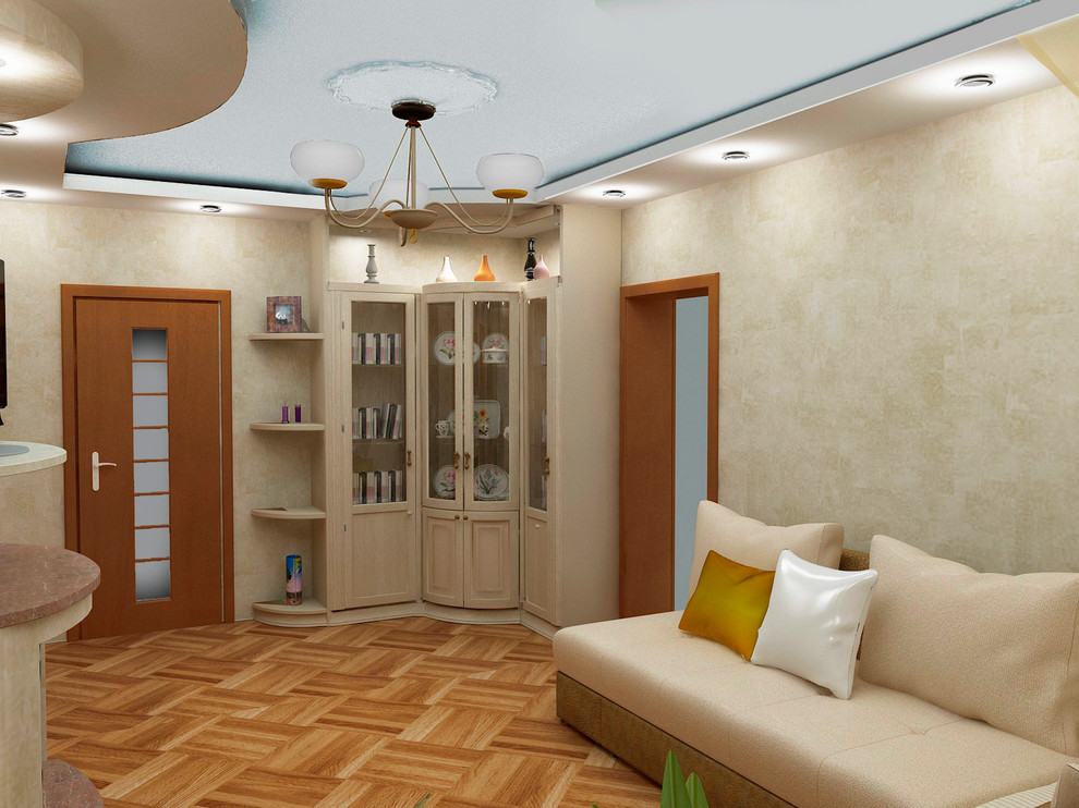 Гостиная в частном доме