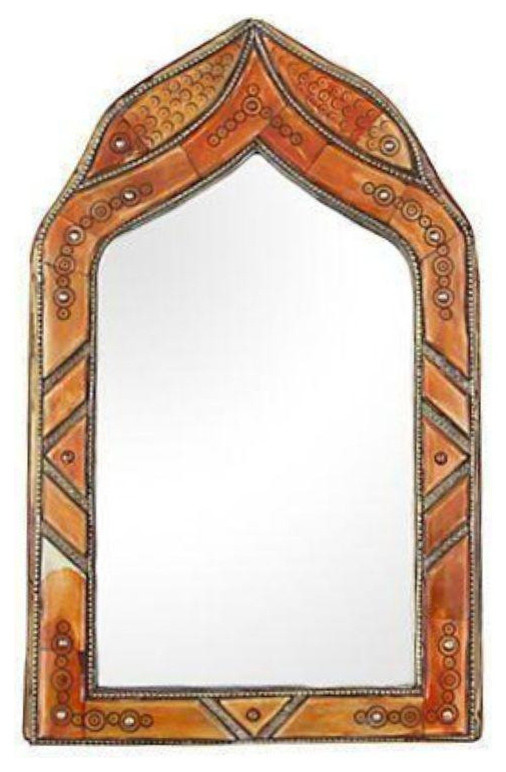 Moroccan Mirror with Circle Pattern