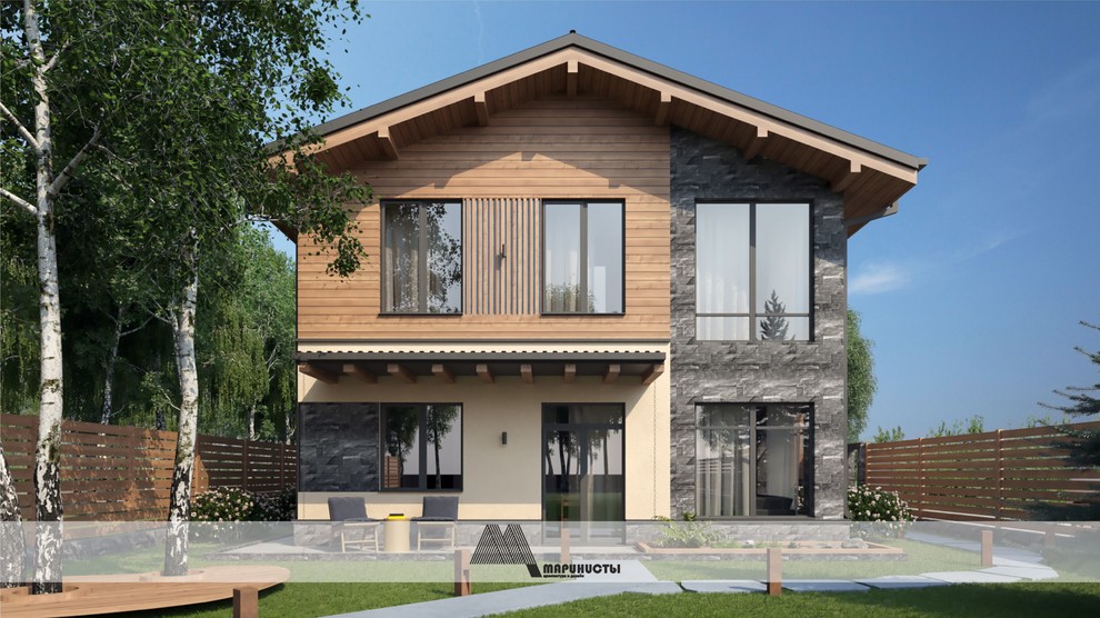 Современный дом. Город Курган