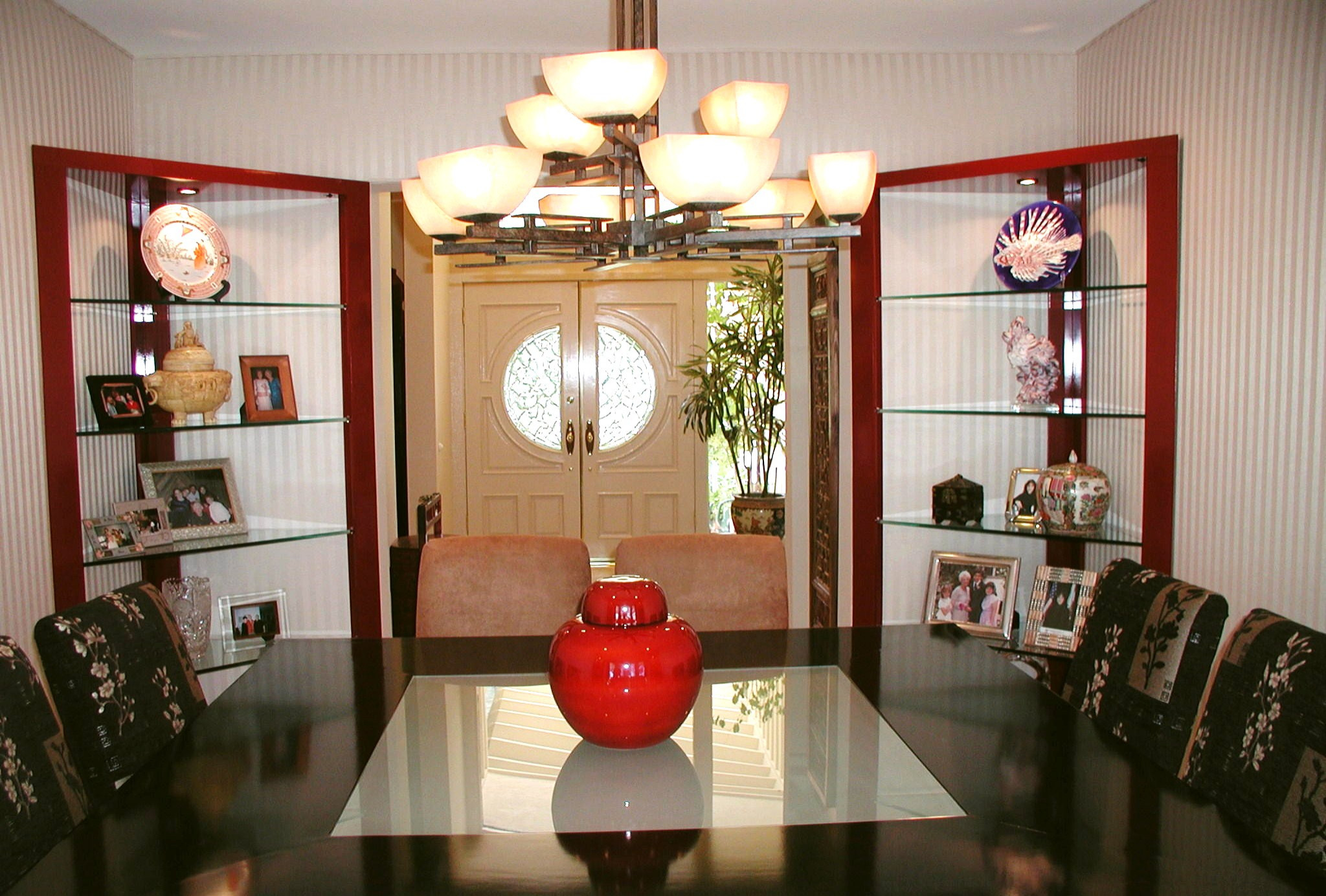 Asian Influenced Dining Room