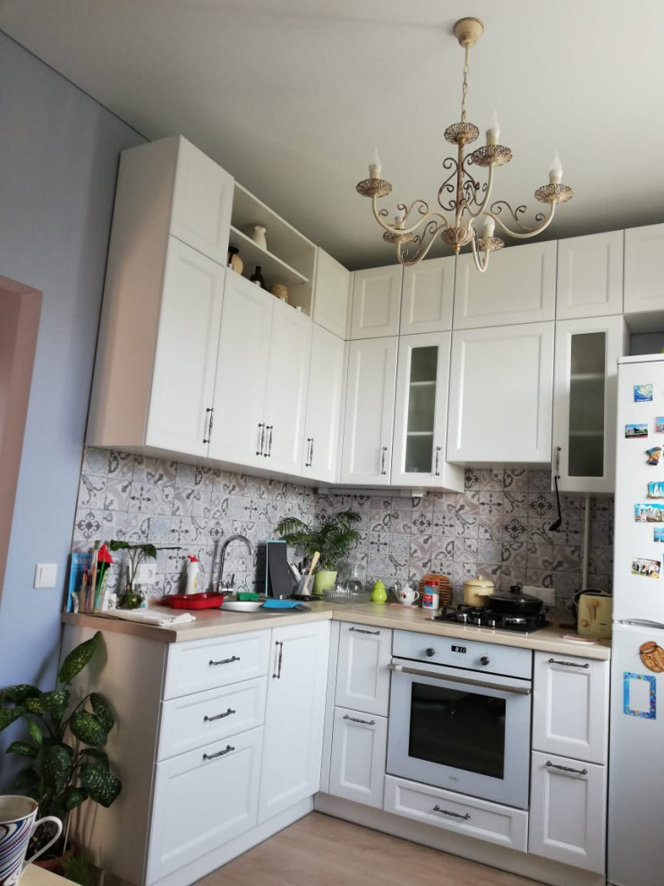 А-ля прованс для московской семьи в Сталинском доме