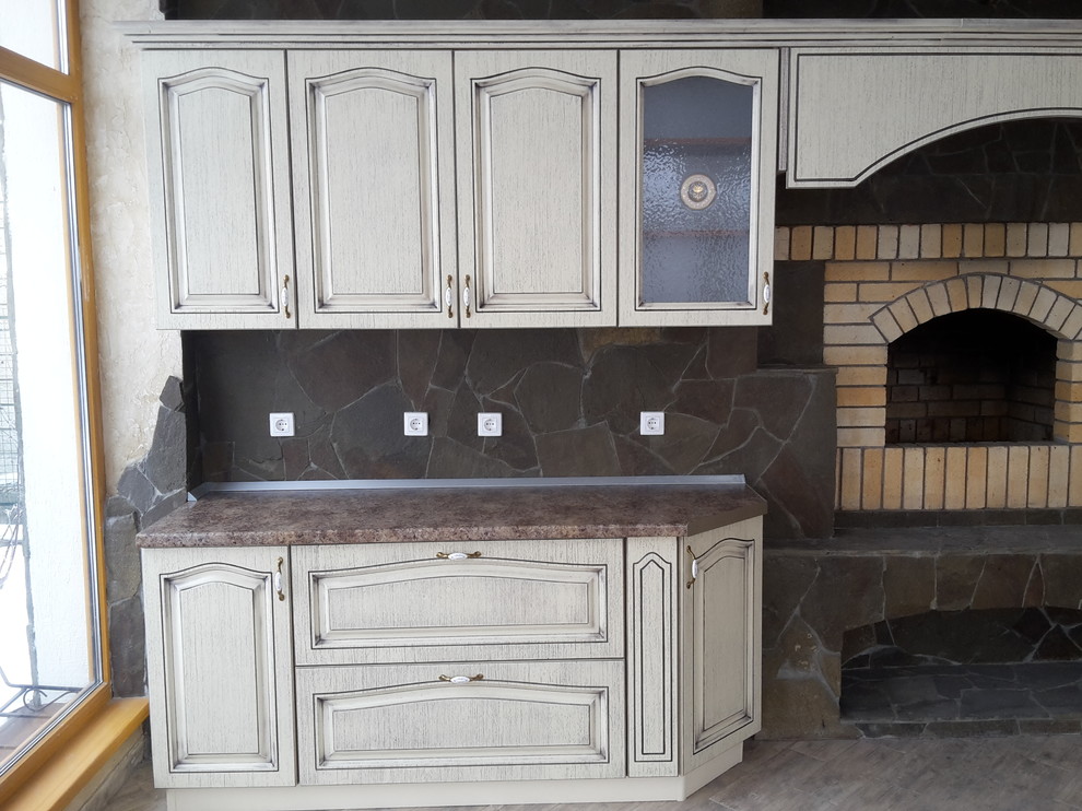 Классическая кухня частный дом