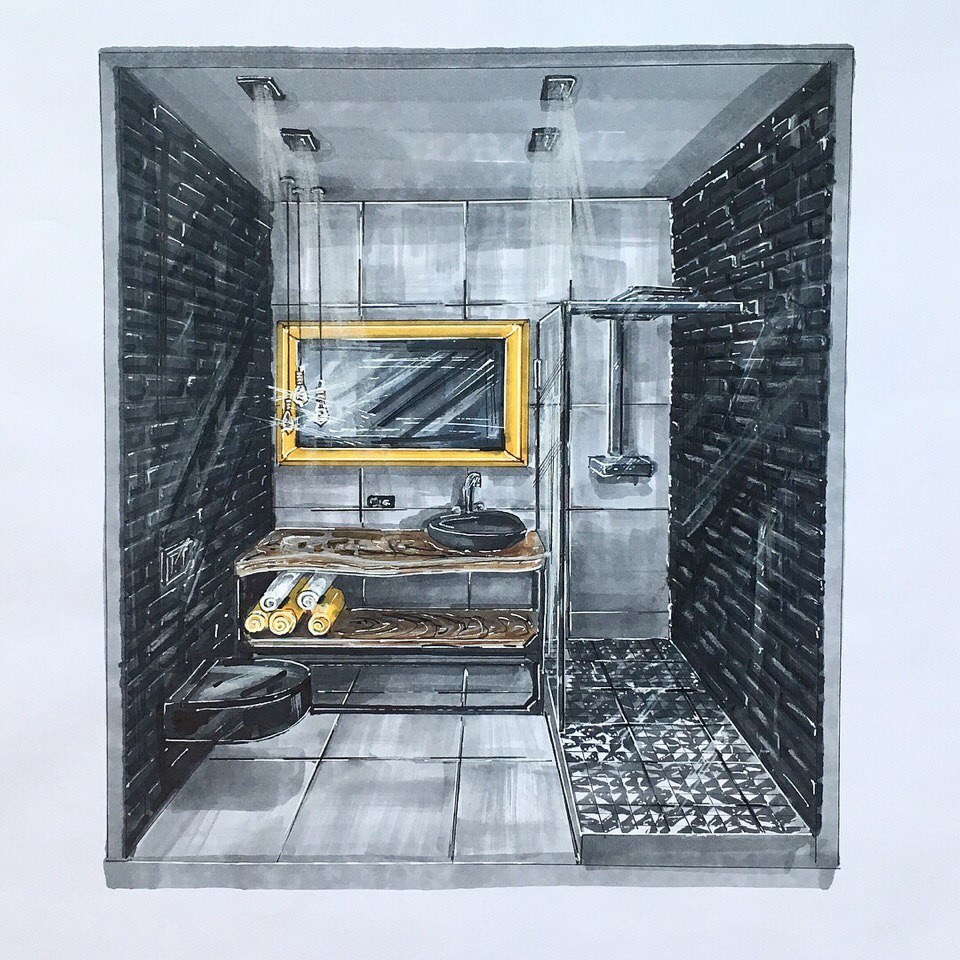 Таун-хаус в стиле лофт