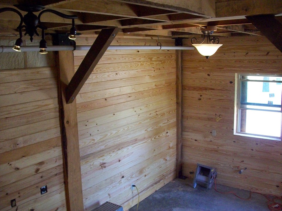 Home design - rustic home design idea in Austin