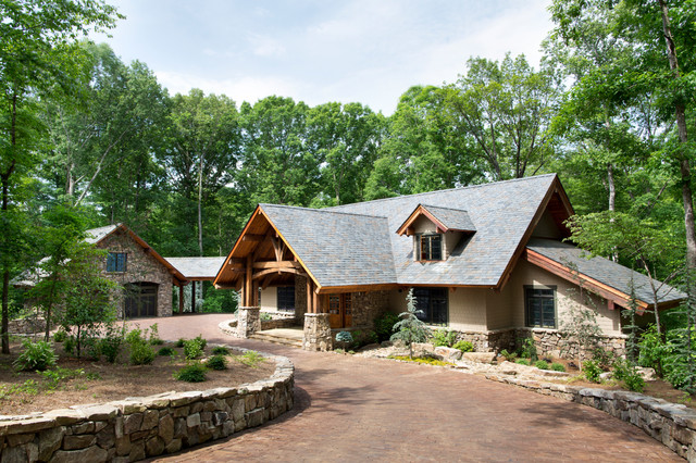 Rustic Timber House rustico-fachada