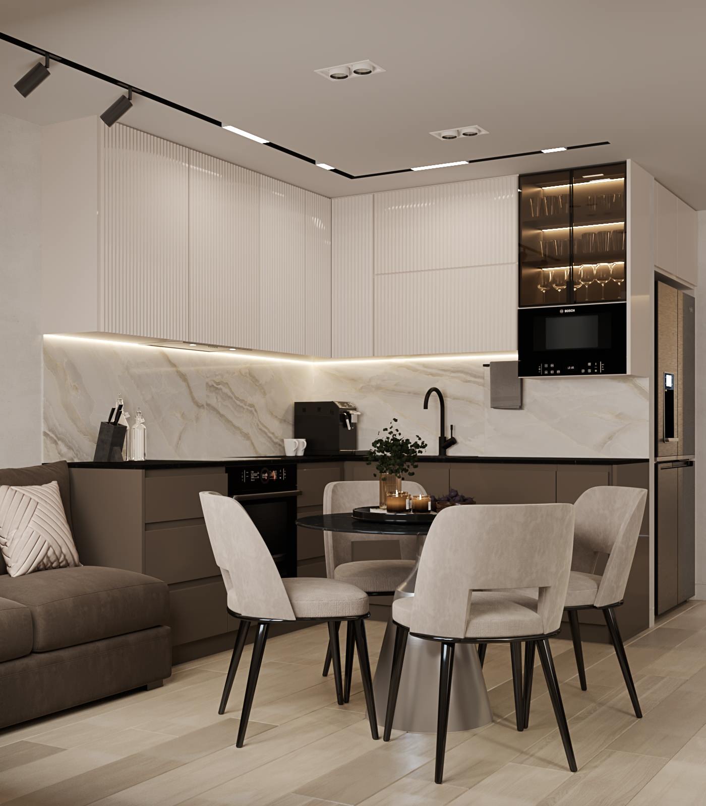 Квартира с проектором